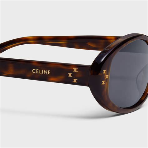 celine skate sunglasses dark havana|celine original sunglasses.